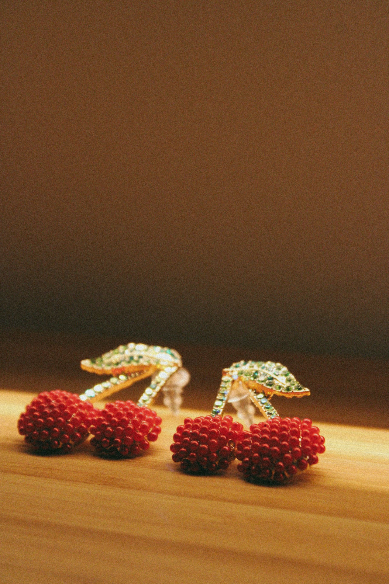Boucles d’oreilles Cherry Red