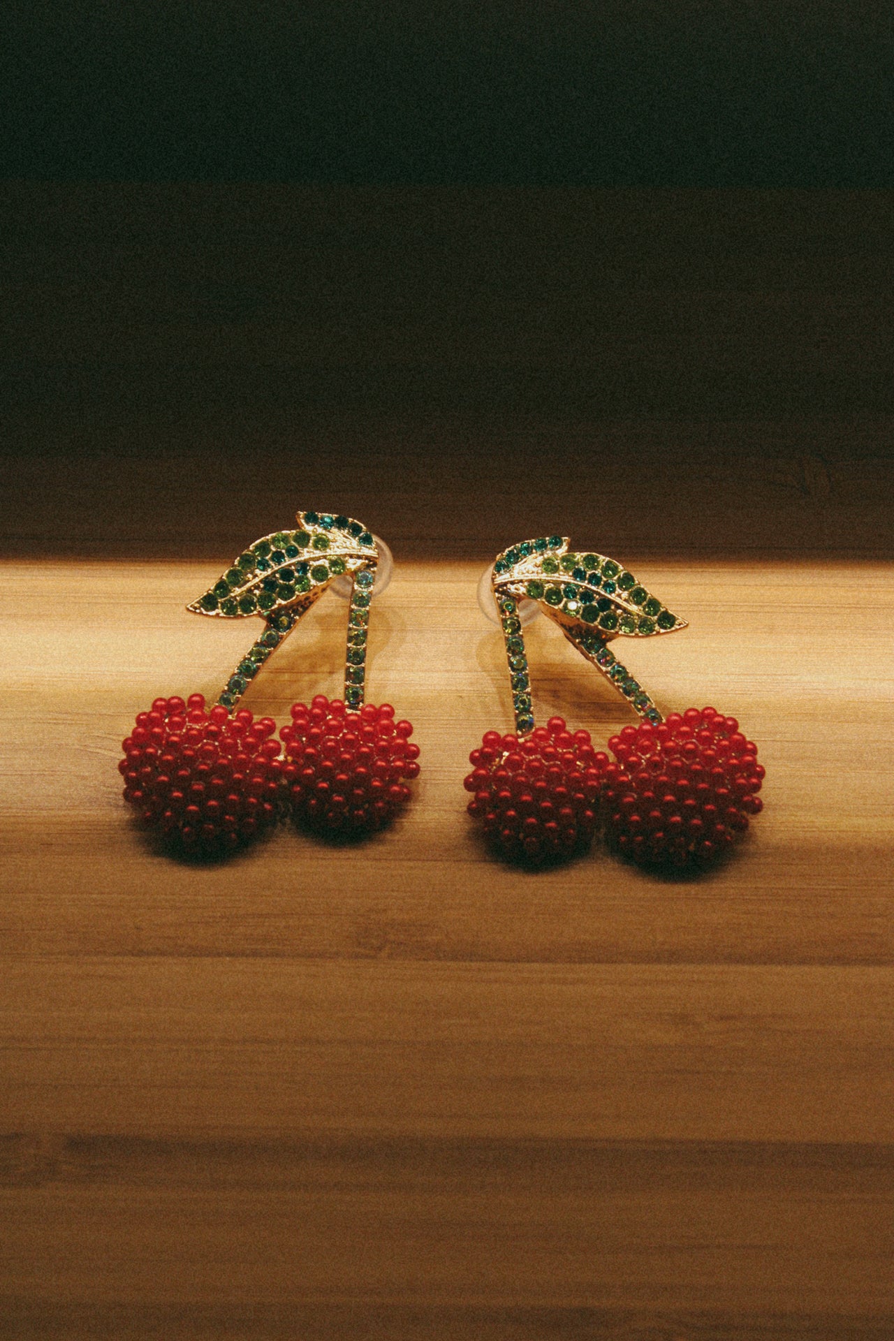 Boucles d’oreilles Cherry Red